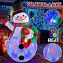 6 FT Snowman Inflatable Image 8