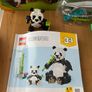 LEGO Creator 31165 3-in-1 Wild Animals: Panda Family Set Image 3