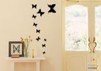 Set of Butterflies Wall Sticker For Home Decorating / Vinyl Decal (Free Shipping)