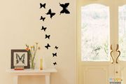 Set of Butterflies Wall Sticker For Home Decorating / Vinyl Decal (Free Shipping)