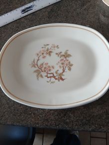Vintage Pyrex cherey blossom platter