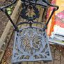 Cast Aluminium garden table and 6 chairs Image 3