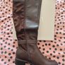 Glossy Brand Brand New Brown Knee Boots Image 2