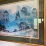 Large gilt framed landscape painting Image 5