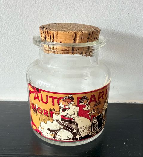 Early 20th Century Automotive Glass Jar