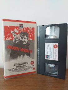 Death Wish Charles Bronson VHS Pal Video Cassette Tape Certificate 18 Year 1981
