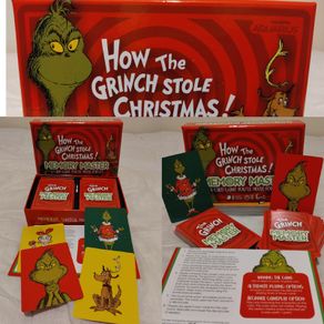 Dr Seuss The Grinch Memory Master Card Game