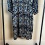 Peter Pilotto Silk Midi Dress Sz 10UK 6US M Printed Elastic Waist Ruffle Classic Image 10
