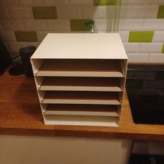 Ikea white letter tray