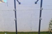 Wall mounted squat rack metal