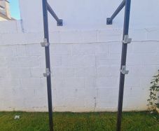 Wall mounted squat rack metal