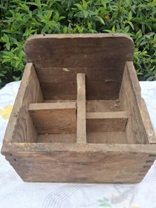 WW11 Wooden Storage Box.