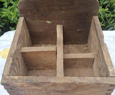 WW11 Wooden Storage Box.