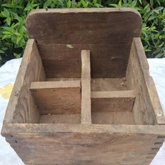 WW11 Wooden Storage Box.
