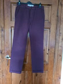 Mens Wine Jack Wills Trousers 30" waist