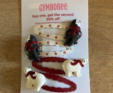 Gymboree clips as new! Penguins & polar bears