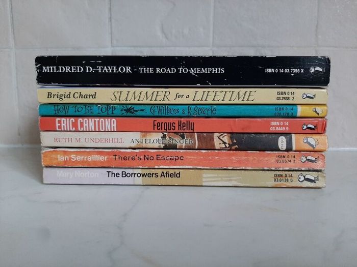 Collection of vintage Puffin books