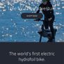 Hydrofoil Electric Bike Image 5