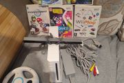 Wii bundle with Mario Kart, Galaxy 2, Sonic Winter Olympics