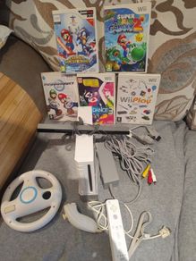 Wii bundle with Mario Kart, Galaxy 2, Sonic Winter Olympics