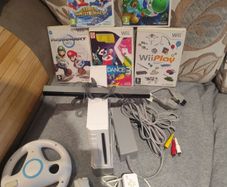 Wii bundle with Mario Kart, Galaxy 2, Sonic Winter Olympics