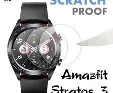 Amazfit Stratos 3 Tempered Glass Screen Protector Film accessories