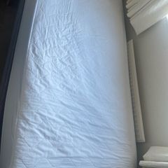 Single Bed with Mattress (built in storage space)