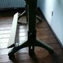 Vintage architect's drawing desk with footrest and set square Image 6