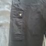 Black Cargo Trousers Image 5
