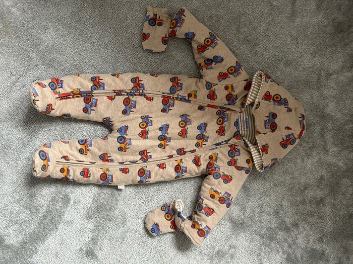 Jojo maman pramsuit 6-9 months
