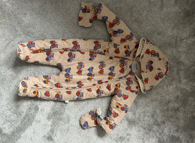 Jojo maman pramsuit 6-9 months
