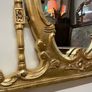 Unusual Gilt Wood Overmantle or Occasional Mirror Image 2