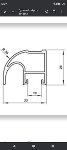 Set of sliding mirror doors