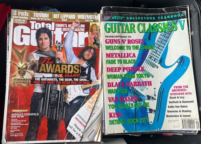 guitar magazines