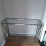 Glass console table Image 2