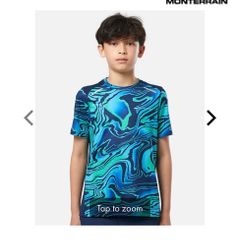 Monterrain t shirt Kids boys Cosmo 12-13 Y Brand New