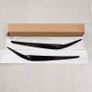 2Pcs/Set Gloss black Headlight Eyebrows Eye Lid Cover fit for BMW 5 Series G30, G31 Image 5