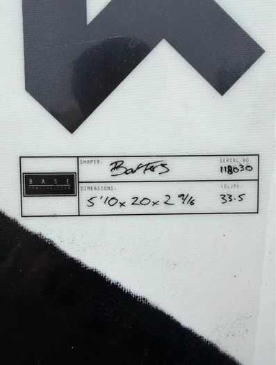 4th Twin Fin Surfboard