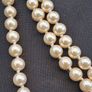 Kenneth Jay Lane 36" Pearl Necklace(With Pouch and COA) Image 6