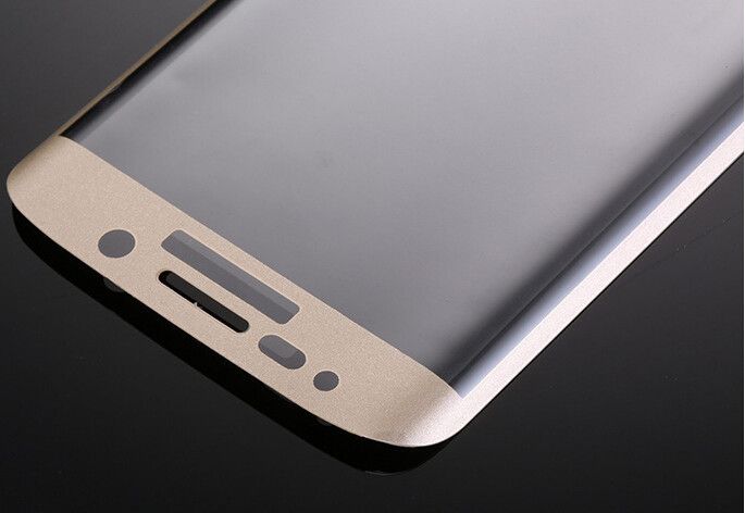 Full Curved 3D Tempered Glass For Samsung Galaxy S6 EDGE PLUS- GOLD