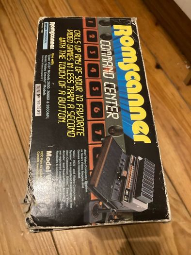 Atari 2600 Romscanner command center