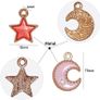 100Pcs Wholesale Bulk Lots Jewelry Making Charms Assorted Gold Plated Enamel Pendants for DIY Necklace Bracelet Earring Craft Supplies Image 2