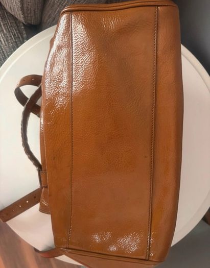 Mulberry Alexa satchel, vintage glazed tan leather