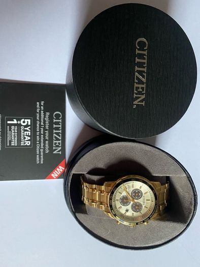 Citizen eco drive watch perpetual calendar solar power brand new