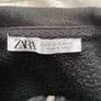 Zara 1/4 zip black sweatshirt Image 3