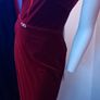 Sensational Vintage Christmas Holiday Season Evening Dress Image 2