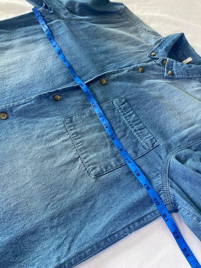 NEW Burton Menswear shirt long sleeve denim Small