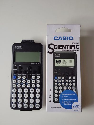 Casio scientific calculator, maths set, copybooks, pencils, eraser & formulae/tables book