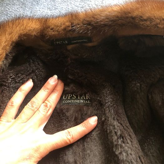 Sheepskin coat