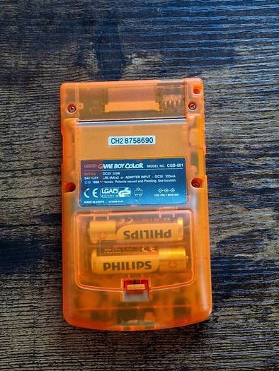 Nintendo Game Boy Color Atomic Orange